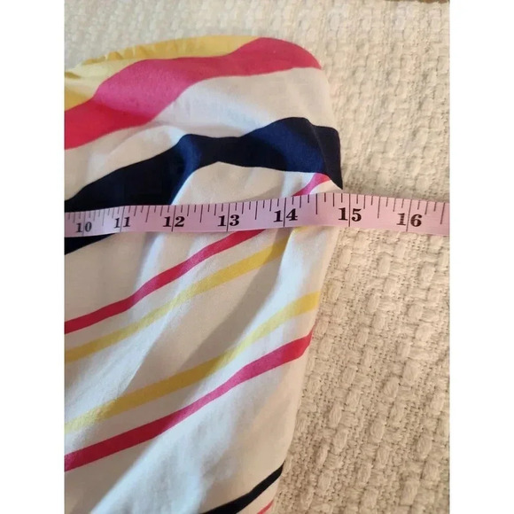 Lilly Pulitzer Felicity Strapless Dress in "Resort White Lady Like Stripe" - Picture 7 of 11